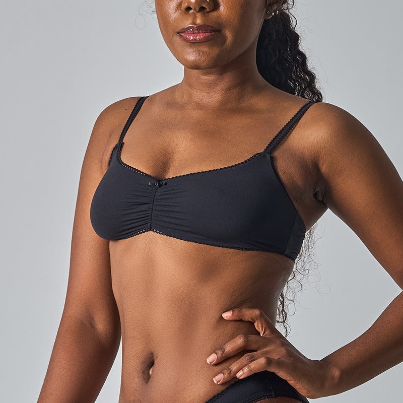 Export Lace Fold Underwear Lace Pleated Breathable French Intimates For Women - Image 5